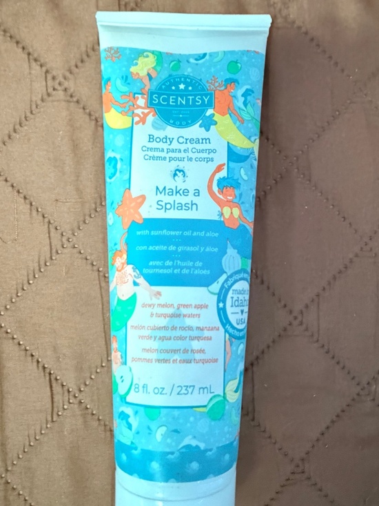 Scentsy Other - Scentsy Make a Splash Body Cream 8 oz NEW